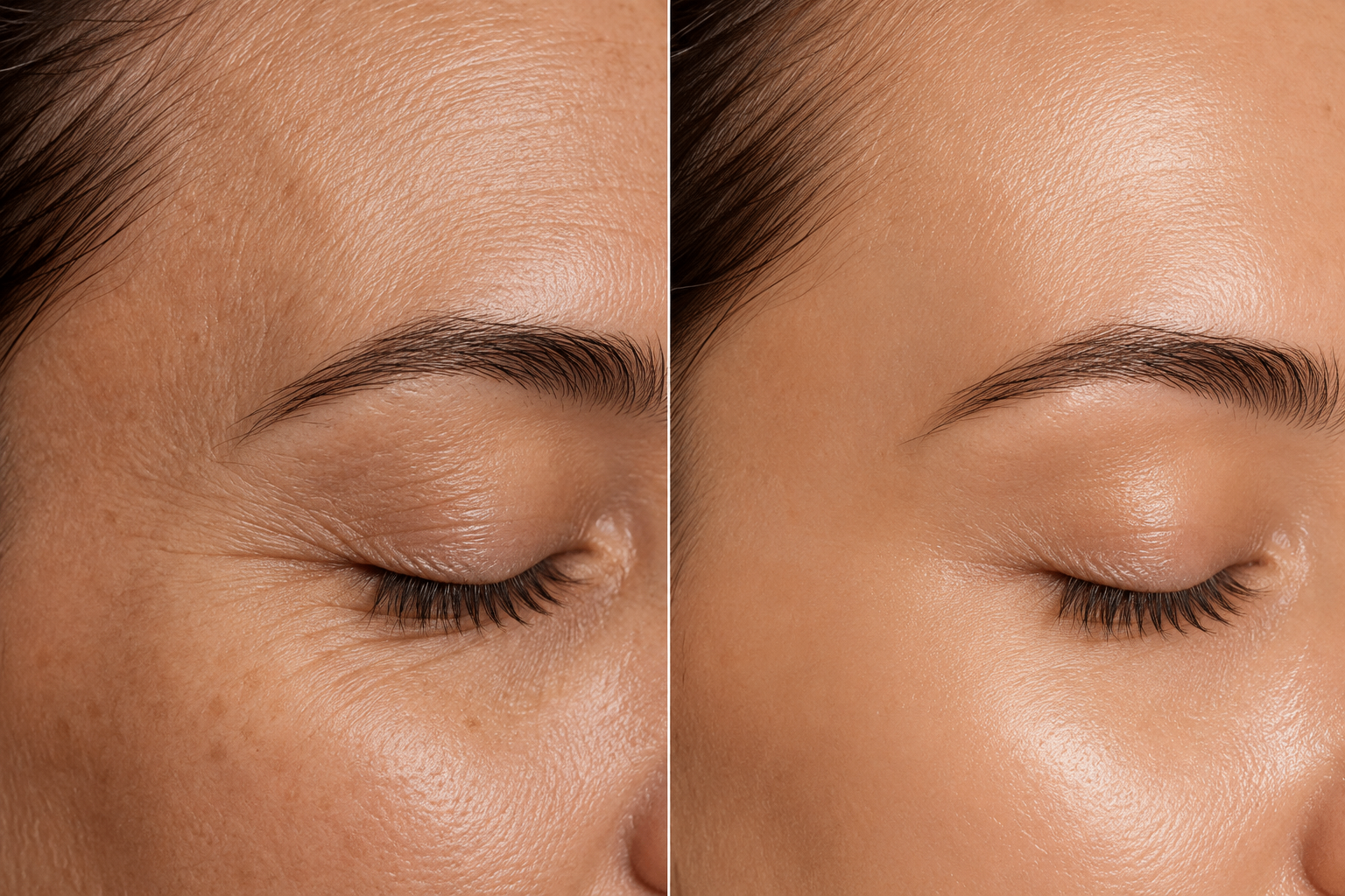 Protocolo anti-idade — antes e depois